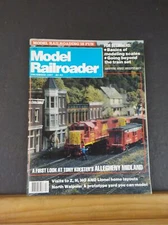 Model Railroader Magazine 1987 December North Walpole Basics of modeling Scales