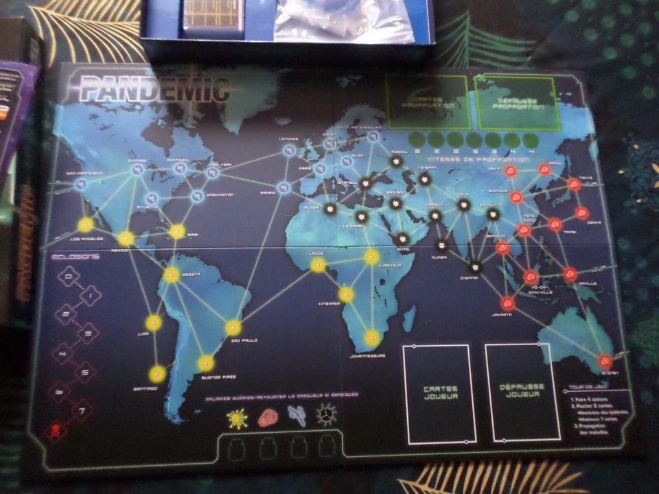 Jeu de Société "Pandemic" , Editions Z-MAN GAMES 2013, complet et état neuf - Photo 4/4