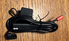 Motorcycle Battery Charger Cord Plug In Adaptor Tender Cable Quick Disconnect