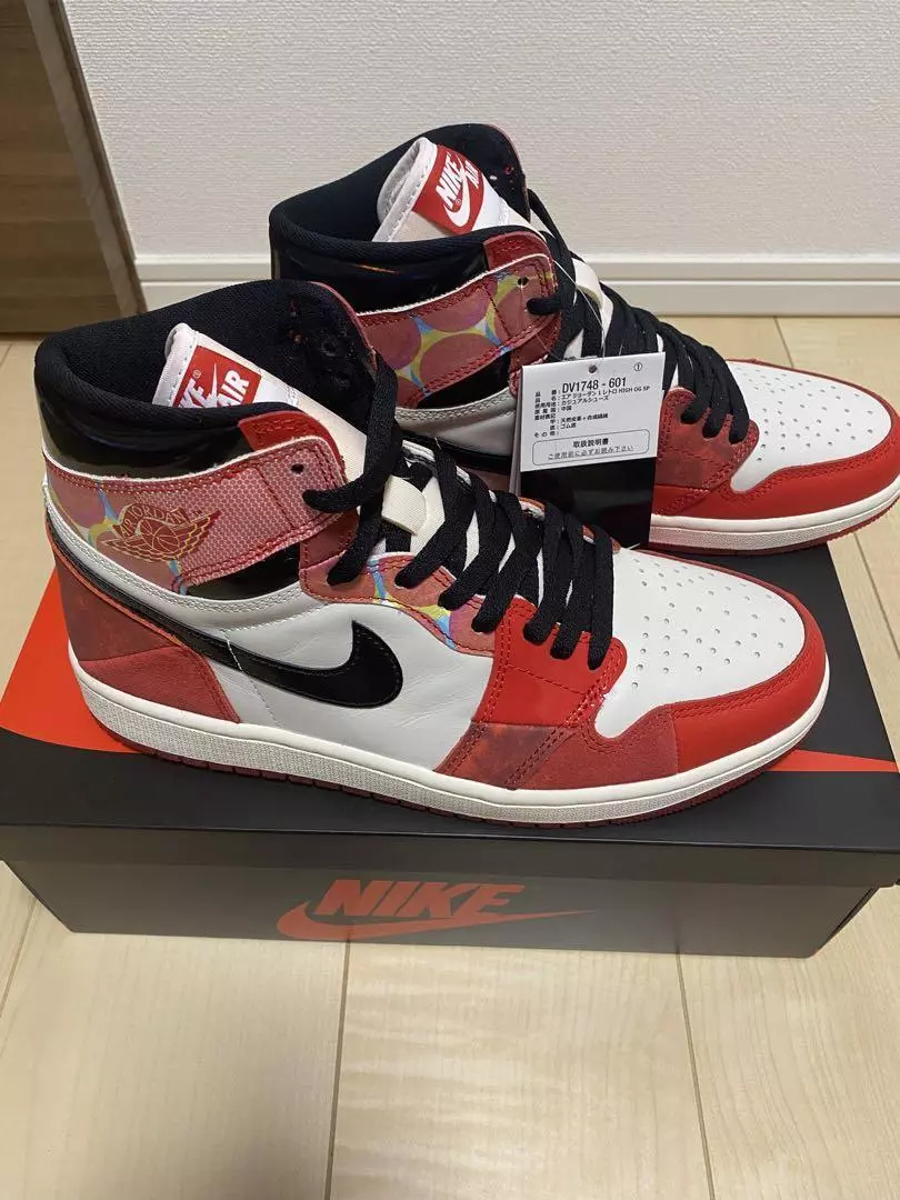 Nike Air Jordan 1 High OG Spiderman NEXT CHAPTER DV1748-601 Men shoes