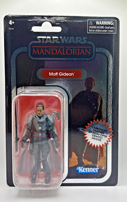 Star Wars Vintage Collection The Mandalorian Moff Gideon 3.75'' Carbonized Figure