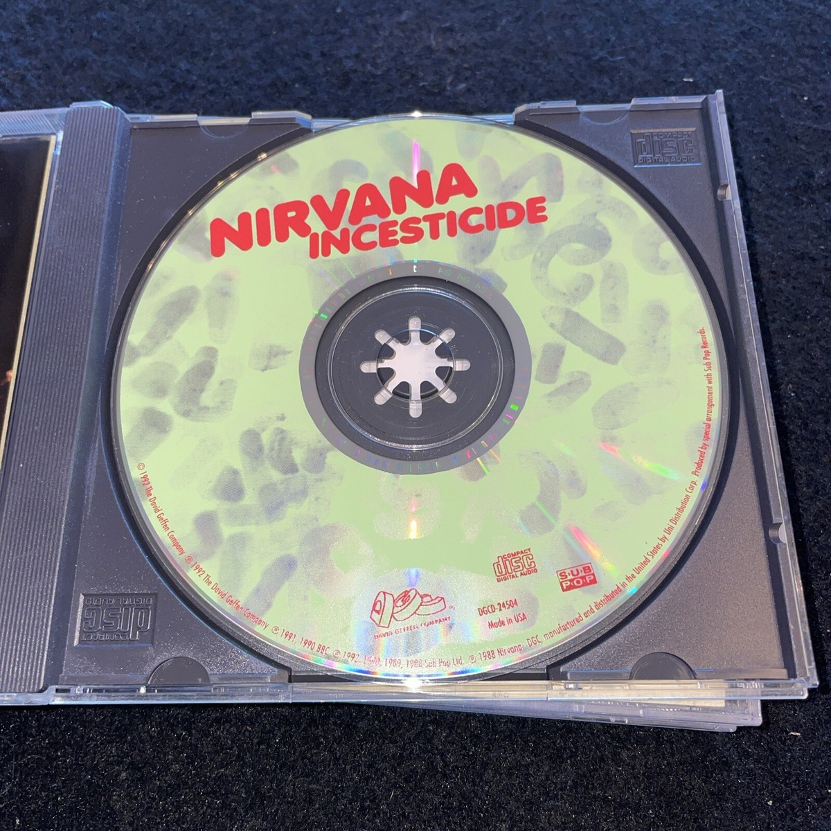 NIRVANA • Greatest Hits In Utero Incesticide Unplugged Live