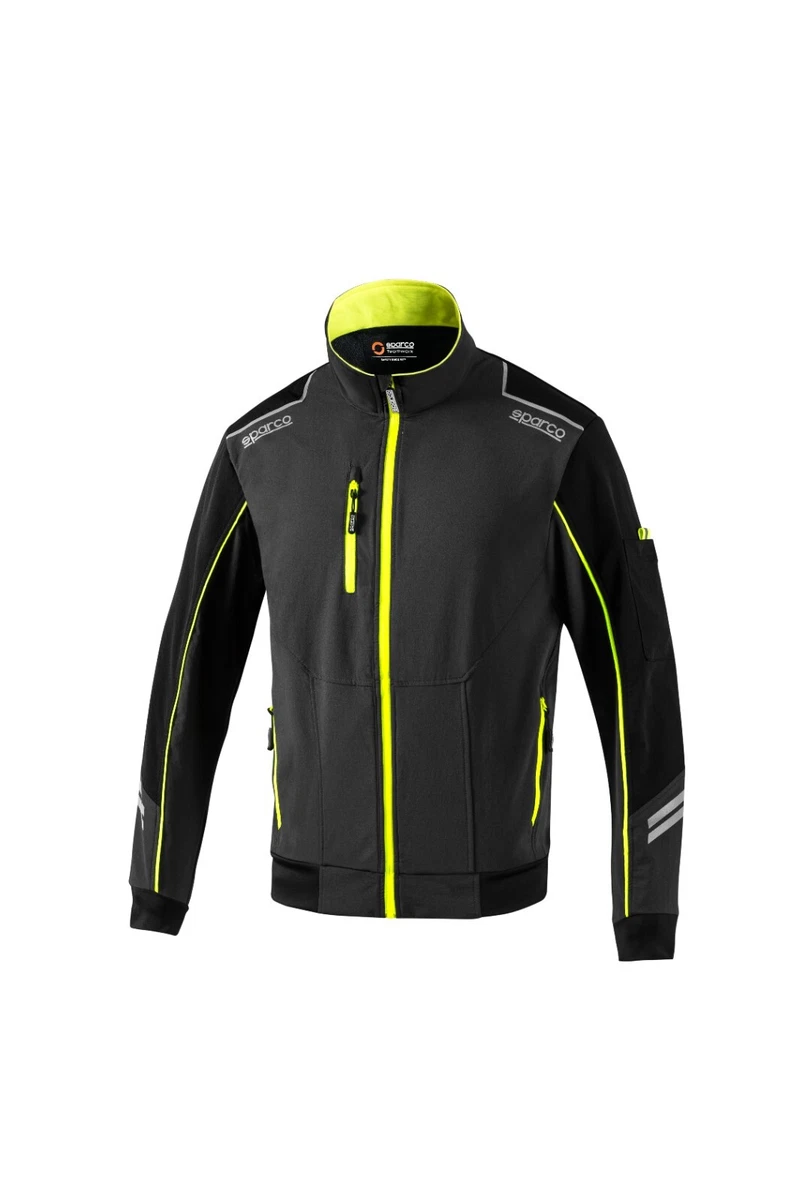 Veste à capuche zippée - SPARCO - Noire - Action karting - Equipements