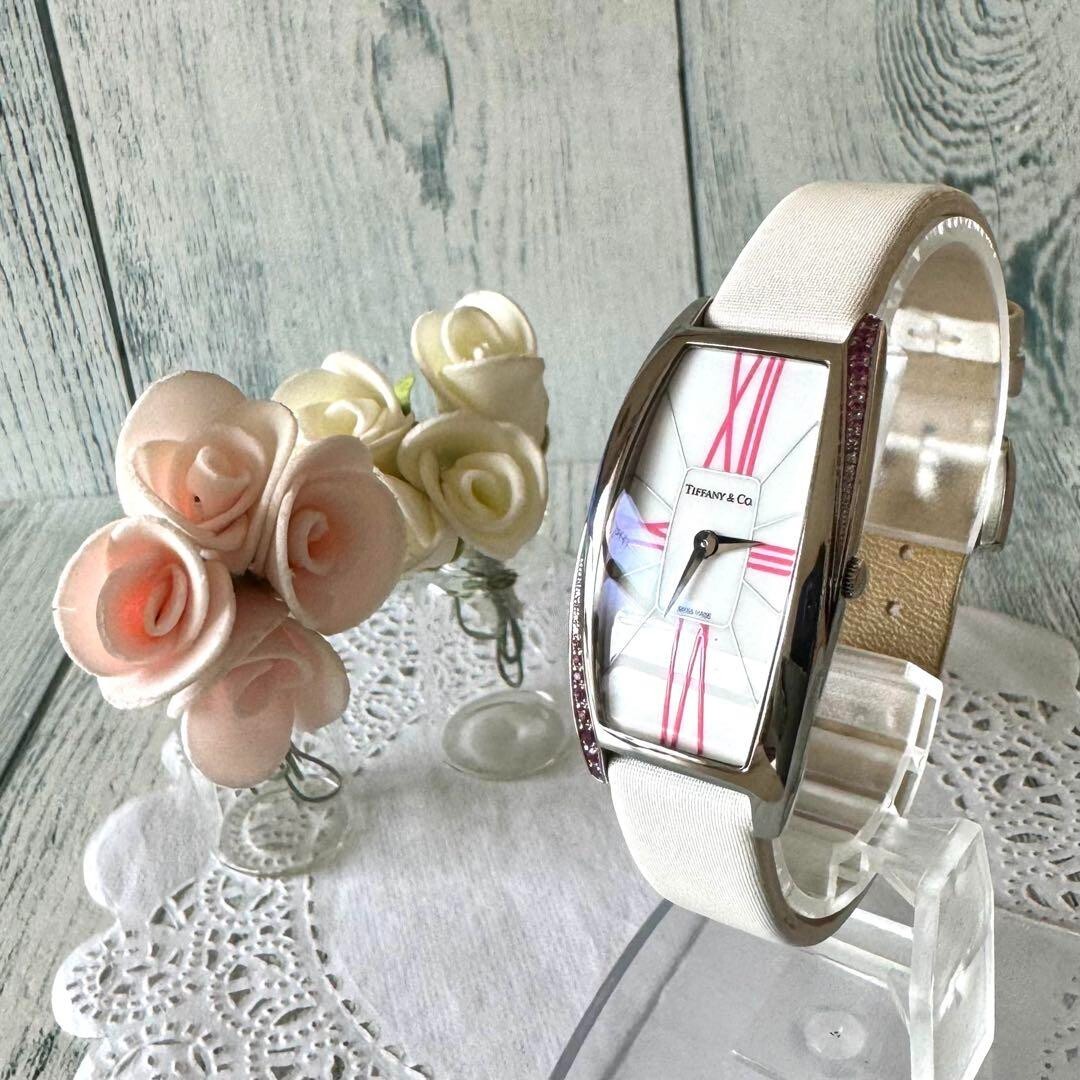 TIFFANY&Co Watch Gemea Pink Used From Japan Check description | eBay