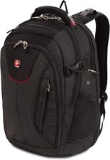 SwissGear Travel Tech Elite, Black Dot, Large 16-Inch Laptop Backpack