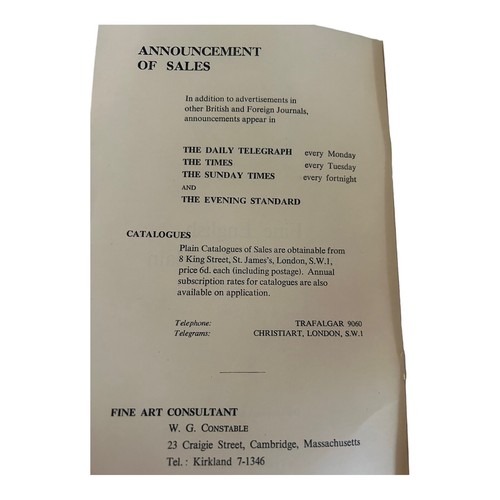 Christie's Auction Catalog  Fine English and Welsh Porcelain March 23, 1964 (C4) - Imagen 13 de 19