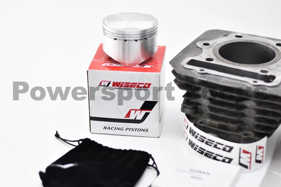 Honda Fourtrax Foreman 350D 350X 1985-89 jarra cilindro ATC nuevo kit de extremo superior de pistón Foto 4 de 4