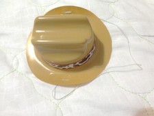 Mini Plastic Cowboy Hat Doll Party Favor Brown