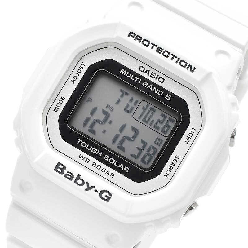 カシオ　G-shock baby-g BGD-5000U洗浄済み美品 Casio BABY-G BGD-5000-7JF 40mm White Resin Case and Strap Women's