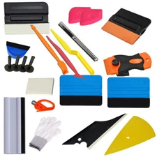 Car Wrap Application Tools Vinyl Squeegee Felt Auto Film Installation Tools Kit