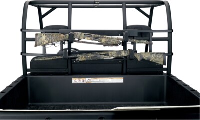 Moose Utility UTV Roll Cage Gun Rack 50''-64'' Wide Holds 2 Firearms 3518-0018