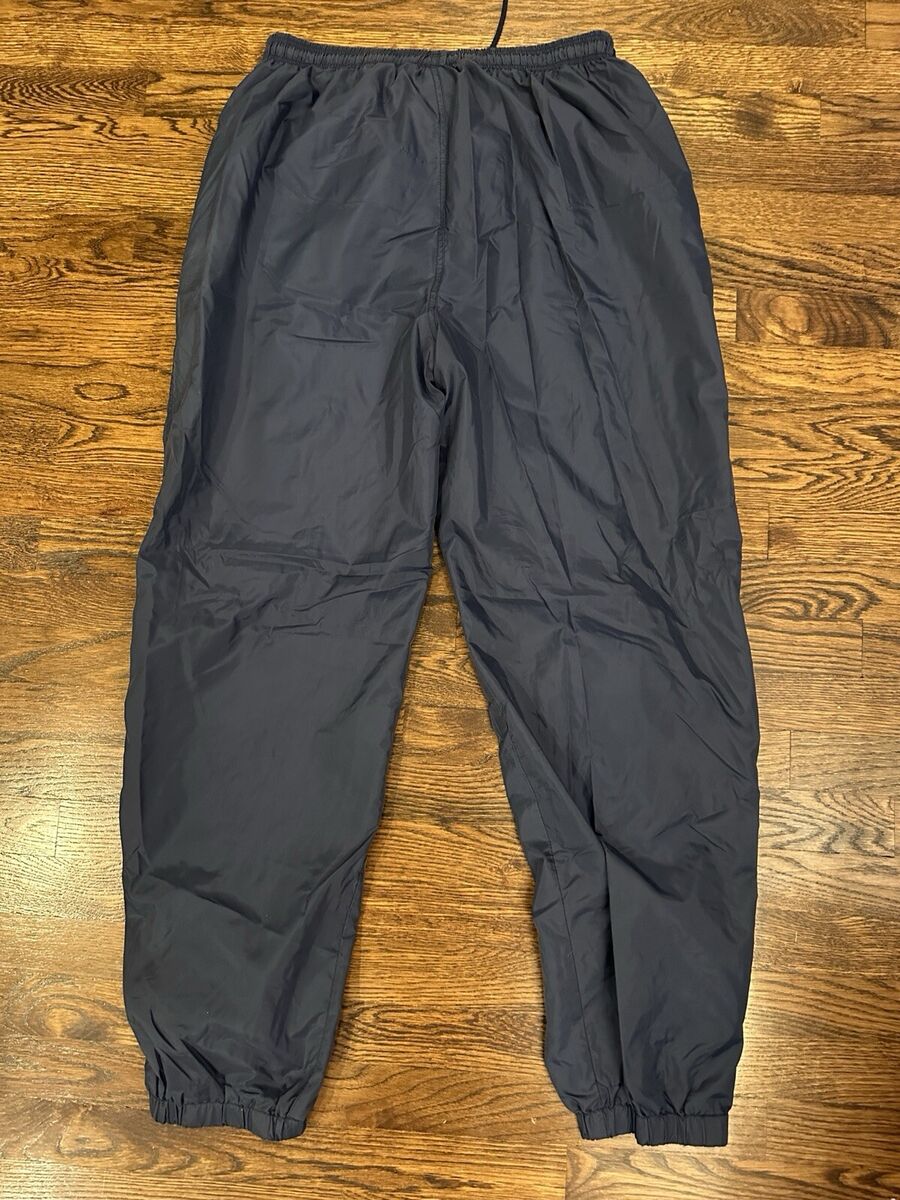 ★人気★ adidas originals Parachute TRACK Pants Vintage 90s Adidas Track Pants Mens XL Blue Lined Parachute