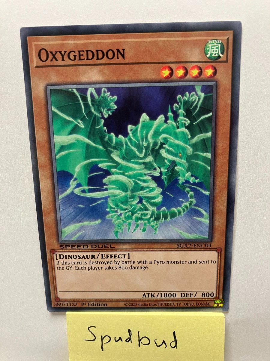 x3 Oxygeddon Common 3x SGX2-ENC04 (Near Mint 1st Edition) | eBay