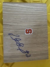 SYRACUSE BASKETBALL 🏀 PRESTON SHUMPERT SIGNED AUTO FLOORBOARD COA SYRACUSE BASKETBALL 🏀 PRESTON SHUMPERT SIGNED AUTO FLOORBOARD COA