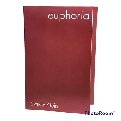 CALVIN KLEIN EUPHORIA EAU DE PARFUM SPRAY FOR WOMEN 0.04 Oz / 1.2ml NEW SAMPLE!
