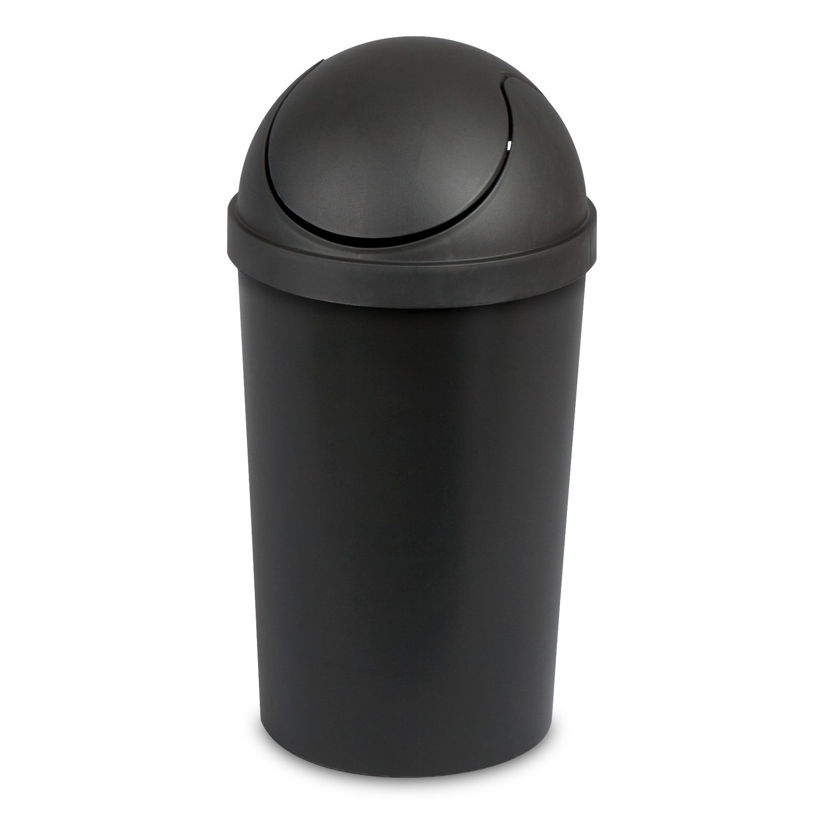 3 Gallon Trash Can Kitchen Waste Garbage Plastic Round Swing Top