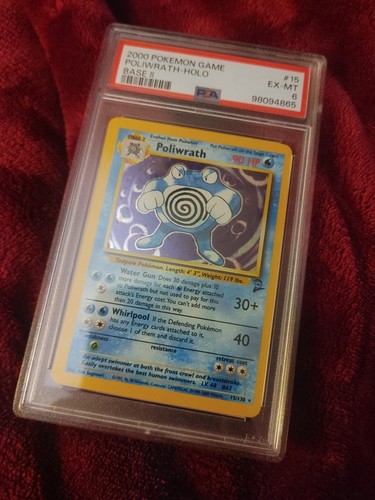 Poliwrath graded PSA 6 for sale on eBay