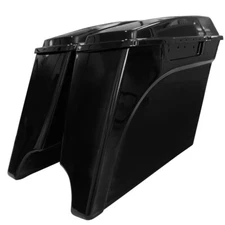 5" Vivid Stretched Extended Hard Saddlebags Fit For Harley Touring Models 93-13
