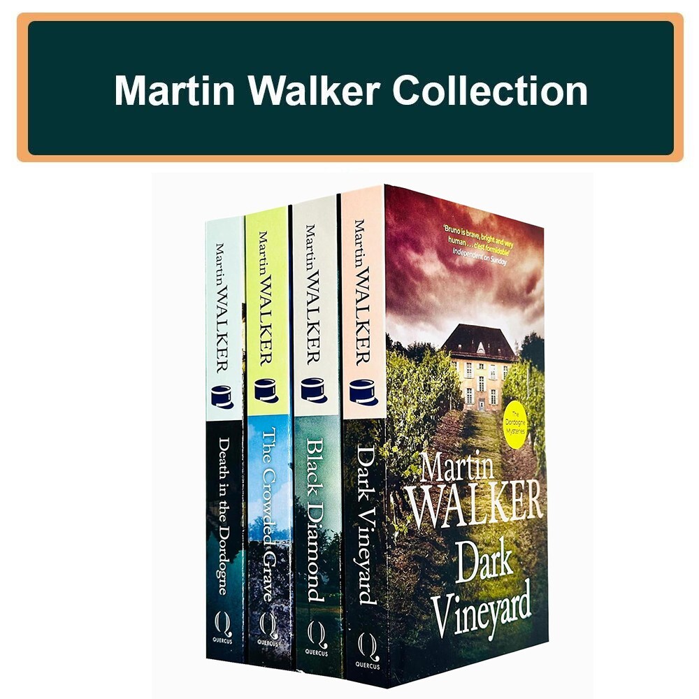 Martin Walker Bruno,Chief of Police Series Dordogne Mysteries 4 Books Set Crowde