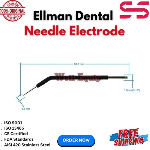 Ellman Surgitron Handpiece & Electrodes Set of 14 Pcs Reusable-Autoclavable CE image 3