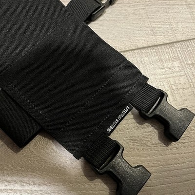 Spiritus Systems Bank Robber Chest Rig - Black (new) + Sticker