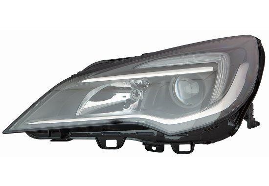 ABAKUS Headlight 442-1188LMLDEM2 Left For Opel LED H1/H7 Without Bulb