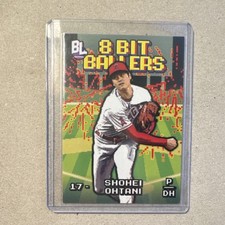 Topps 2023 Big League 8-Bit Ballers Shohei Ohtani #8B-3 Los Angeles Angels