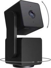 Wyze - Pan v3 Indoor/Outdoor Pan/Tilt/Zoom 1080p Security Camera - Black