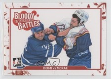 2011-12 ITG Enforcers Tie Domi Basil McRae #76 05u8