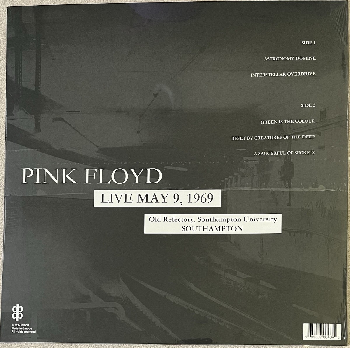Pink Floyd Live At The Old Refectory, Southhampton May 9 1969 OOP