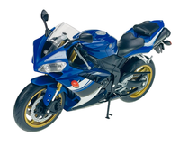 Welly Yamaha YZF-R1 Blau 1:10 Motorrad Model Neu Im Kasten 62802
