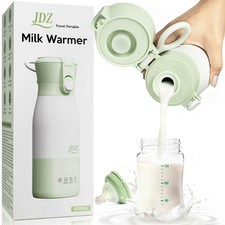 JDZ Portable Bottle Warmer 16000mAh Rechargeable, 17oz Milk Warmer for Travel...