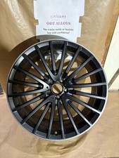 1 X Genuine 22” Mercedes GLS 63 AMG X166  A1664013300 Satin black Alloy Wheel