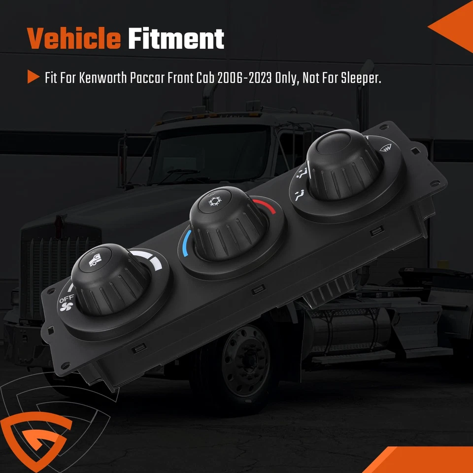 Módulo de control climático calentador de aire acondicionado HVAC F21-1013-21-000 para Kenworth Paccar 06-23 Foto 4 de 4