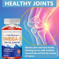 Omega-3 Fish Oil Promotes Overall Health Helps  Brain And Immune System Health
