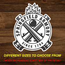 Vinyl Decal Sticker Fits Springfield Armory Gun Firearms Vinyl Decal Sticker Fits Springfield Armory Gun Firearms