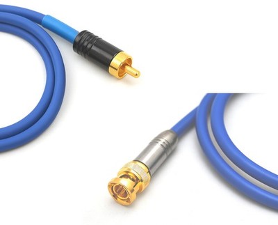 Sommercable -Vector- Referenz Digitalkabel 75 Ohm - RCA auf BNC - SolidCore OFC
