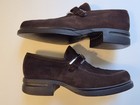 Cesare Paciotti Men’s Espresso Brown Suede Loafers Size 10.5 US (43.5) Pristine — photo 6