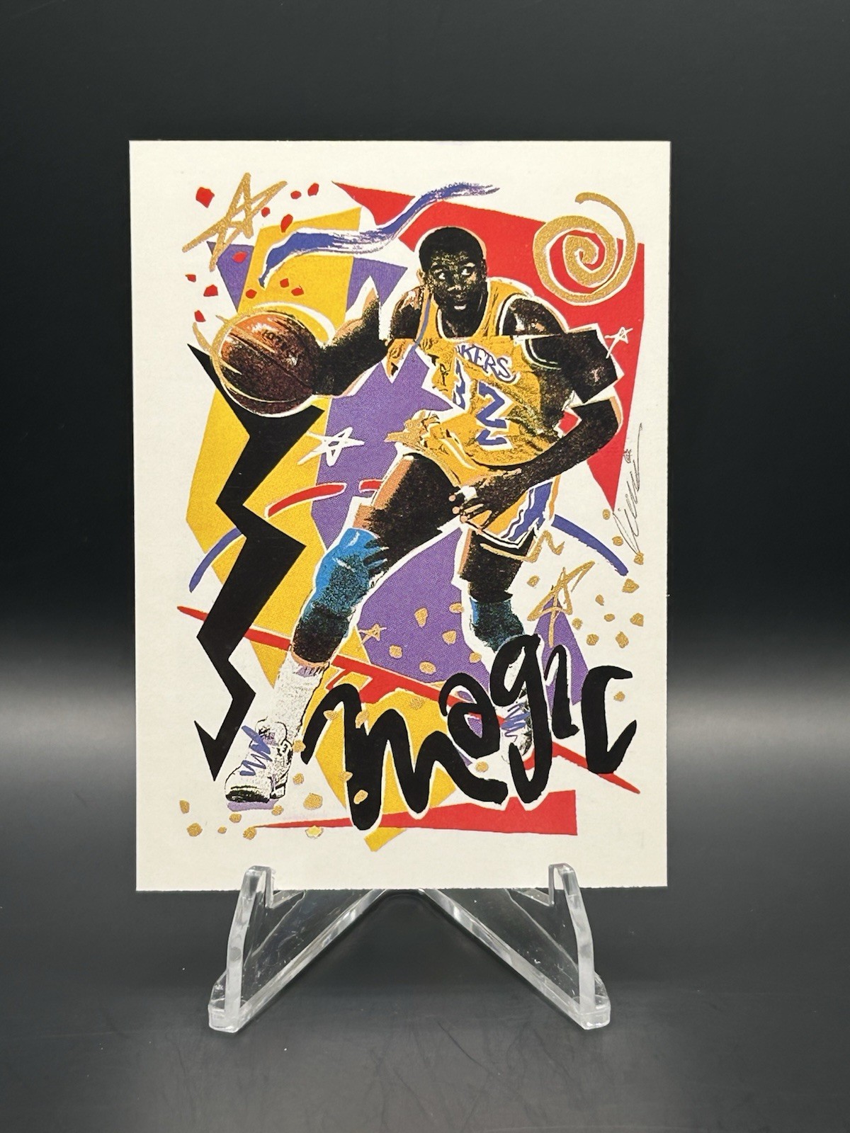 1990-91 Hoops Magic Johnson #367 Los Angeles Lakers