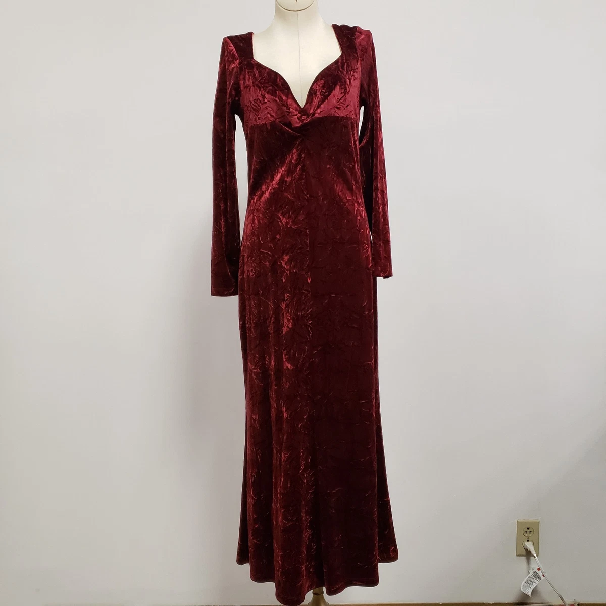green emerald velvet dress Newport Wedding Dress by Anne Barge
