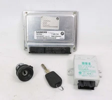 BMW E39 M52tu Manual Engine Computer DME Modules Coded Set EWS Key E46 1999-2000