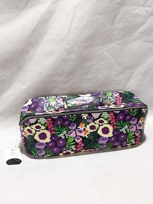 Tili Extra Large Organizer Flat Lay Bag Floral Print Beauty Essential Organizer