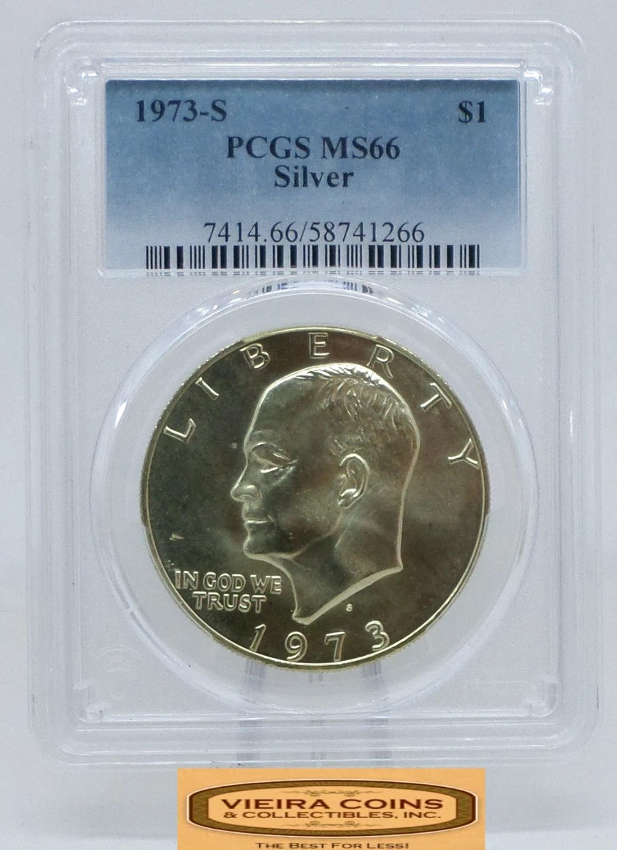 MS 66 Graded 1973 Eisenhower Dollars (1971-1978) for sale | eBay