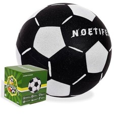Silent Soccer Ball Size 4, Indoor Foam Training Ball for Quiet Skill Practice,