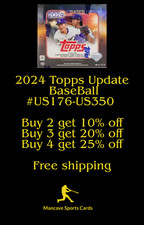 2024 Topps Update Baseball #US176-US350 Complete Your Set