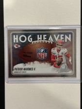 2025 Panini Absolute - Hog Heaven Patrick Mahomes II #HH-PMS Chiefs SP Insert