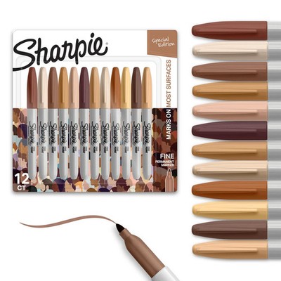Sharpie Permanent Markers, Special Edition 12 Count (Pack of 1), Assorted 