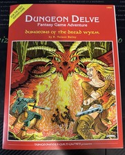 Dungeons of the Dread Wyrm Dungeon Delve Fantasy Game Adventure d d module