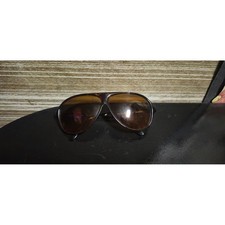 BluBlocker Aviator Sunglasses Tortoise Shell Frame Amber Lens Vintage Style 2725