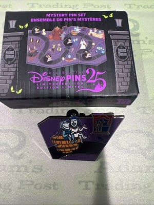 2025 Disneyland Haunted Mansion Map Puzzle Pin Chandelier Ghosts LE 475 